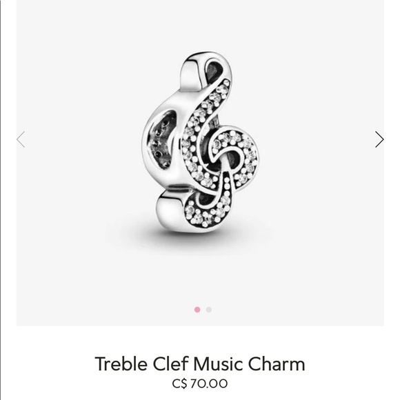 Pandora Jewelry - treble clef pandora charm
